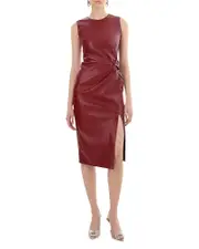 Lamarque Brett Faux Leather Dress