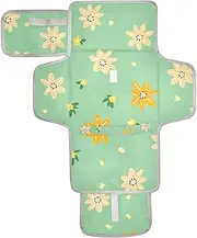 Reusable Diaper Change pad with Tissue Pocket Waterproof Pads for Baby with Built-in Pillow