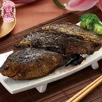 在飛比找Yahoo奇摩購物中心優惠-【億長御坊】蔥燒鯽魚(**食尚玩家 莎莎 推薦懶人美食**)