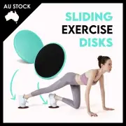 2 Piece Sliding Discs Core Sliders Home Gym Exercise Stretch Yoga Fitness