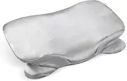 Thickened Satin Pillowcase for Zelimun Cervical Pillow, Smooth & Soft Pillowcase, Contour Pillow Cover with Zipper (Grey)