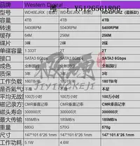 在飛比找Yahoo!奇摩拍賣優惠-移動硬盤國行西數WD43PURZ 4T TB SATA紫盤高