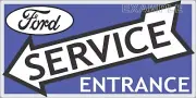 FORD SERVICE ARROW REPAIR SERVICE STATION OLD SIGN REMAKE ALUMINUM SIZE OPTIONS