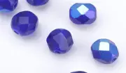 Sapphire AB Czech Glass Faceted Beads 8MM