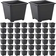Seedling Starting Pots,Square Seedling Starting Containers | Germination Trays, Gardening Accessories for Indoor and Outdoor