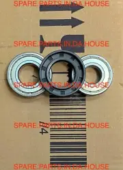 Ariston Washing Machine Drum Shaft Seal Bearing Kit AWD120NA AWD120(NA) AX100