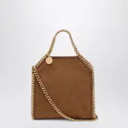 [Stella McCartney] Brandy Coloured Micro Falabella Tote Bag One size Brown