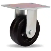 Hamilton R-GS-5P General Service Rigid Caster - 5x2 Inch Plastex Phenolic Wheel