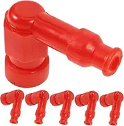 Motorcycle Spark Plug Cap Set by 10pcs Sturdy Plastic Metal Design Heatproof Rubber Cap Cover