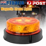 Magnetic Strobe Lights LED Flashing Beacon Light for Trucks Tractor Vehicles Car