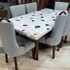 Natural White & Blue Agate Dining Table, Natural Agate Dining Table Top, Stones