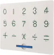 Generic Tracing Board Magnetic Educational Writing Board for Portable Fine Motor Skills Development for Math Practice Activities
