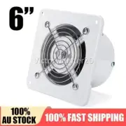 6" INCH Ventilation Extractor Exhaust Fan Blower Window Wall Kitchen Bathroom AU