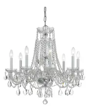 Crystorama 8-Light Traditional Crystal Chandelier