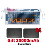 VoltX 100Ah 48V Lithium Battery + Gift 20000mAh Power Bank