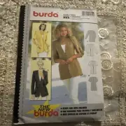 Burda 2952 Misses Uncut Sewing Pattern Size 10-20 Jacket