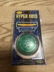Vtg 1998 Hyper Yoyo Pro Spinner Professional Auto Return System GREEN