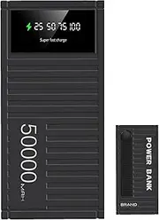 Powers Bank, Fast Charger, High Capacity Battery, Display Monitor, Portable Outdoor Energy Source for Camping, Hiking, Emergencies, Travel, Daily Phone Charging 145.5 cm/5.71 inches