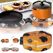 Propane Gas Camp Stove ... Upgraded 2 Burner Foldable Camping Stove-