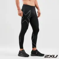 在飛比找momo購物網優惠-【2XU】男 MCS高階跑步壓縮長褲.緊身彈力褲(2XMA5