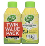 Pine O Cleen Washing Machine Cleaner Lemon & Lime Twin Pack 250mL