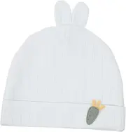 [Abaodam] Warm Toddler Hat Girls Bunny Ear Beanies Newborn Hospital Cap Infant Headwear Stylish Design Sky-Blue