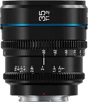 SIRUI Night Walker 35mm S35 Manual Focus Cine Lens, T1.2 Large Aperture L Mount Lens for Sigma FP, S5/S5II/S5IIX, DC-BGH1 (MS35L-B, Black)