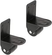 Generic 2 Pieces DIY Luggage Mute Wheels Suitcase Trolley Right Angle Casters H-002A