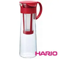 在飛比找ETMall東森購物網優惠-【HARIO】紅色冷泡咖啡壺 1000ml(MCPN-14R