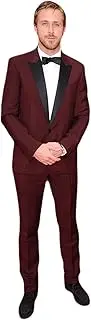 [LP-FACON] Ryan Gosling Burgundy Prom 2 Piece Tuxedo Suit