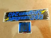 OLD SCHOOL BMX MCS MAGNUM 240 DECALS STICKERS NOS