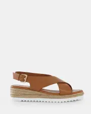 Miss Sofie Lottie/Coconut Leather Wedges 10