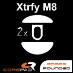 滑鼠鼠腳貼  XTRFY M8 WIRELESS｜COREPAD SKATEZ｜鼠貼 腳貼 台灣現貨即出 M8W