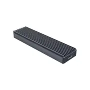 Orico M.2 NVMe SSD Enclosure USB3.1 Gen2 Type-C 10 Gbps - ( Grey ) Aluminium Alloy Case , Support up to 2TB M.2 NVMe SSD [ORICO-M2PJ-C3-GY-BP]