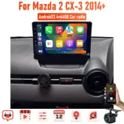9" Apple Carplay Android Auto Sat Nav Head unit Radio For Mazda 2 CX-3 2014+ (for: Mazda)