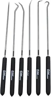 Ullman CHP6-L, 6 Piece Hook and Pick Set, overall length 9 3/4 inches (Limited Edition)
