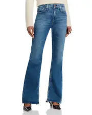 Ag Farrah Mid Rise Boot Jeans in Alibi
