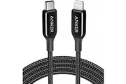 Anker PowerLine+ III USB-C to Lightning Cable 6ft Black [A8843011]