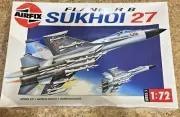 VINTAGE AIRFIX 1/72 FLANKER B SUKHOI 27 Mint In Sealed Box