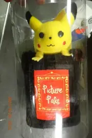 Pokemon PIKACHU Picture Pals Pal Plush Bean Bag Photo Frame Tag 1999 Nintendo