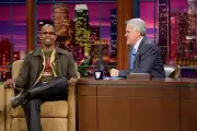 Actor Jamie Foxx during an interview with host Jay Leno on April 1- Old Photo