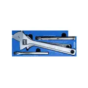 4 Pcs of Kincrome Truck Box Adjustable Wrenches & Locking Pliers EVA Tray