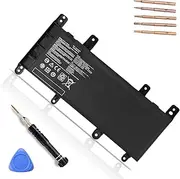 C21N1515 Battery Replacement for Asus X756 X756U X756UJ X756UA X756UX X756UB X756UQ X756UQX X756UV X756UW X756UXM X756UJ-T4053T X756UW-T4081T X756UA-TY065T 0B200-01800100 7.6V 38Wh 4840mAh