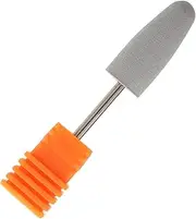 Healeved Silicone Nail Grinding Head Nail Drill Bits Set Manicure Drill Bits for Electric Manual Machines