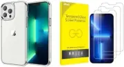 iPhone 13 Pro Bumper Case and Screen Protector Bundle