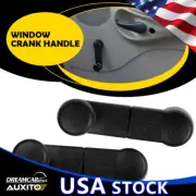 Inside Manual Window Handles Crank Black Fit Ford Ranger/Windstar/F150 1993-2014 (for: Ford)