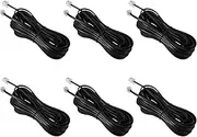 6X RJ11 6P4C Telephone Cable Cord ADSL Modem 10 Meters