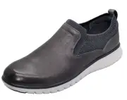 Mark Nason Neo Casual Canby Blue Gray Men's Leather Shoes Sneakers Size US 11.5