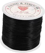 VICASKY 1 Roll Invisible Elastic Hair Extension Thread Seamless Stretch Cord for Comfortable Wigs Braids and DIY Beading Projects Versatile and Secure Fit for Hairstyling