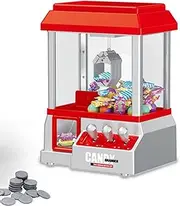 Tignapoo Claw Machine Mini Candy Grabber Machine Creative Claw Machine Arcade Game Electronic Prize Mini Toys for Party Game Boys Girls Birthday Gift